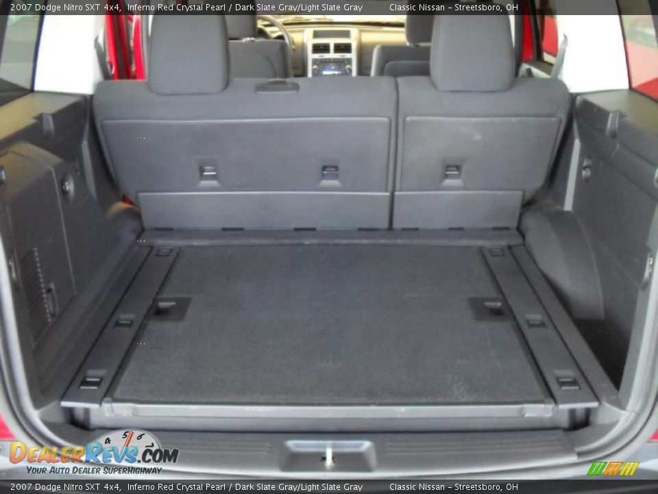 2007 Dodge Nitro SXT 4x4 Inferno Red Crystal Pearl / Dark Slate Gray/Light Slate Gray Photo #20