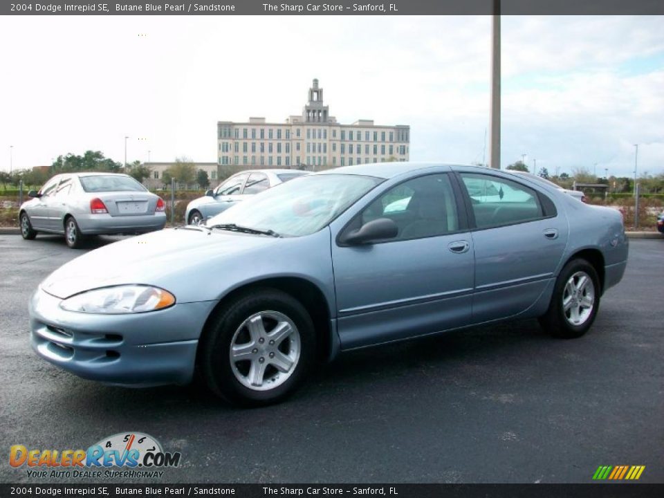 2004 Dodge Intrepid SE Butane Blue Pearl / Sandstone Photo #1