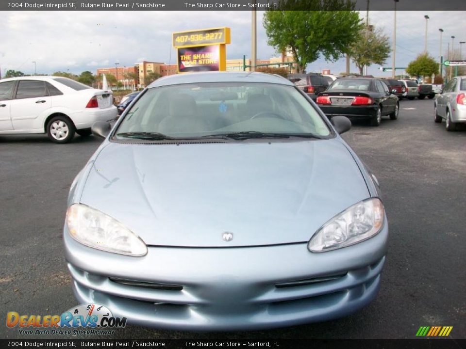 2004 Dodge Intrepid SE Butane Blue Pearl / Sandstone Photo #2