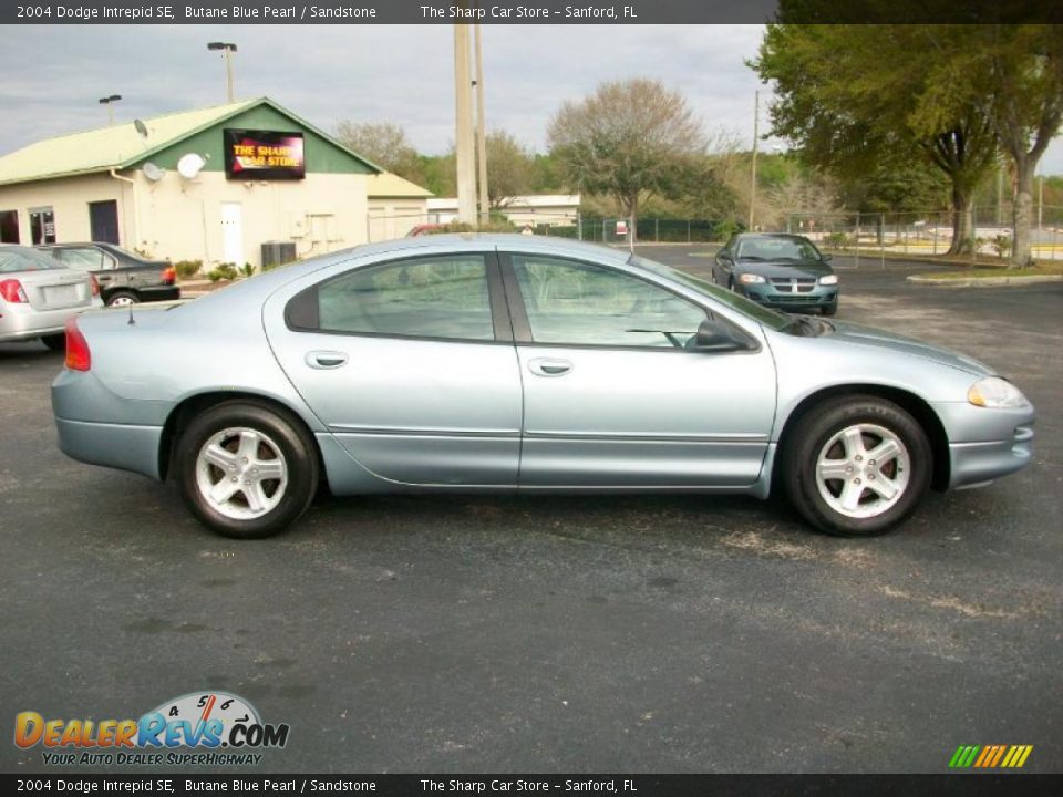 2004 Dodge Intrepid SE Butane Blue Pearl / Sandstone Photo #5