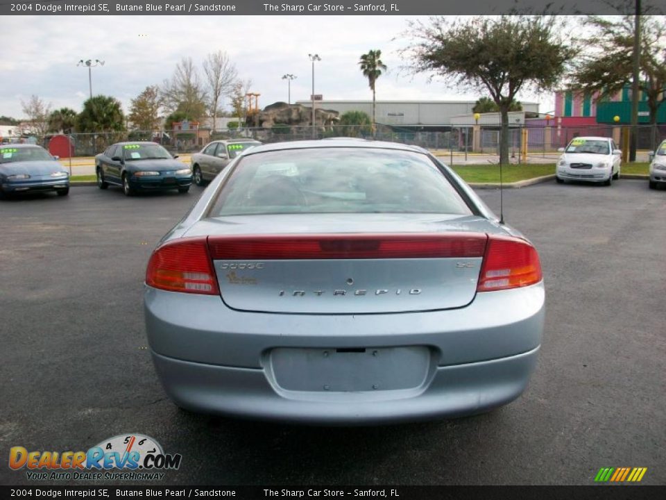 2004 Dodge Intrepid SE Butane Blue Pearl / Sandstone Photo #6