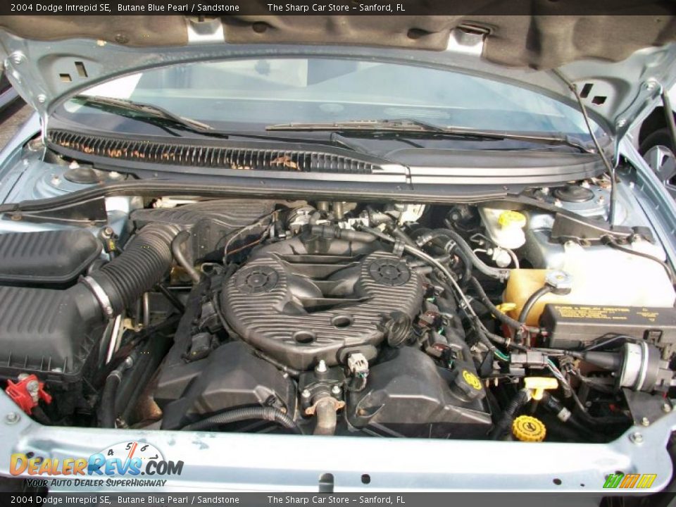 2004 Dodge Intrepid SE Butane Blue Pearl / Sandstone Photo #13