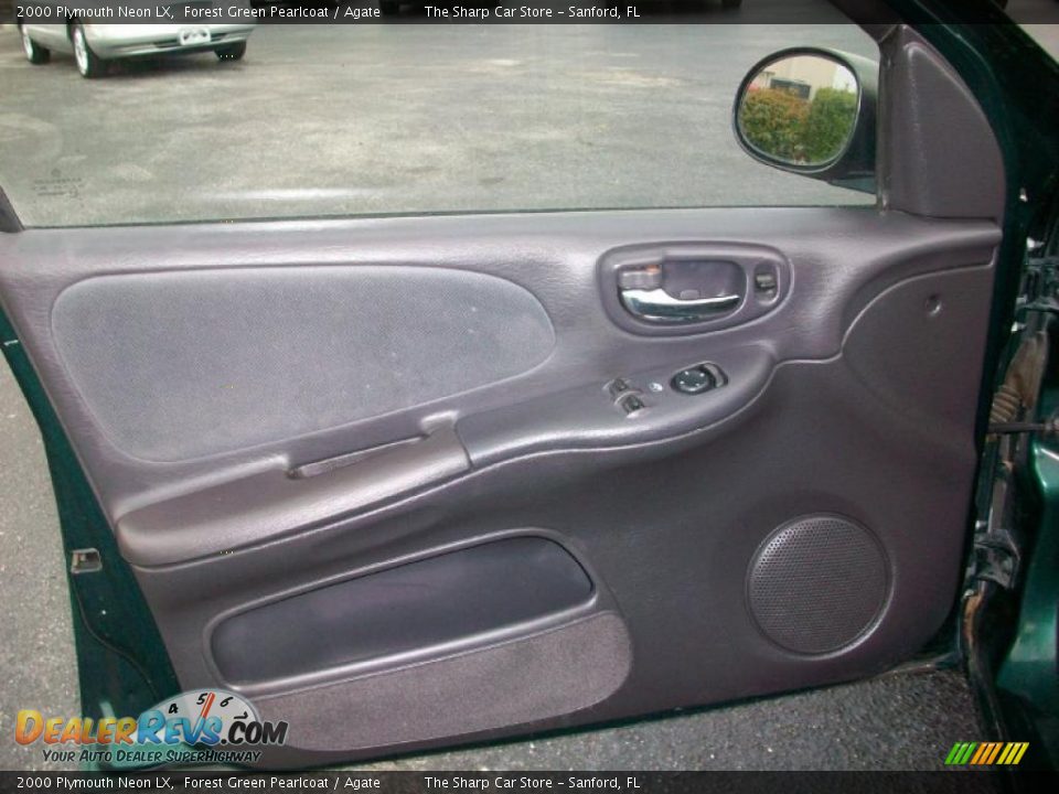 2000 Plymouth Neon LX Forest Green Pearlcoat / Agate Photo #8