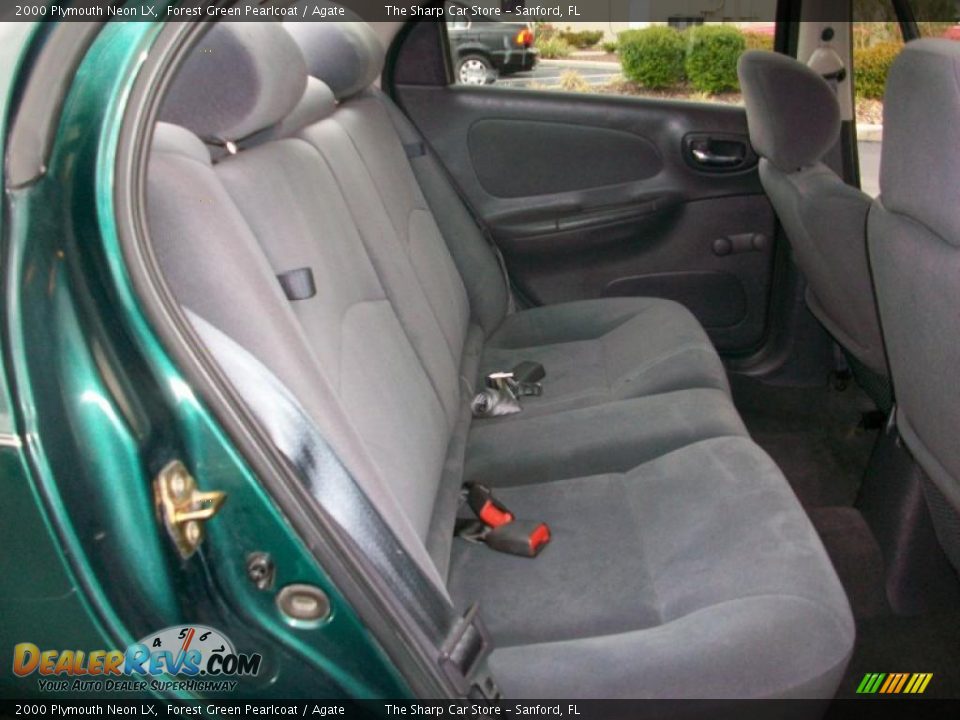 2000 Plymouth Neon LX Forest Green Pearlcoat / Agate Photo #13