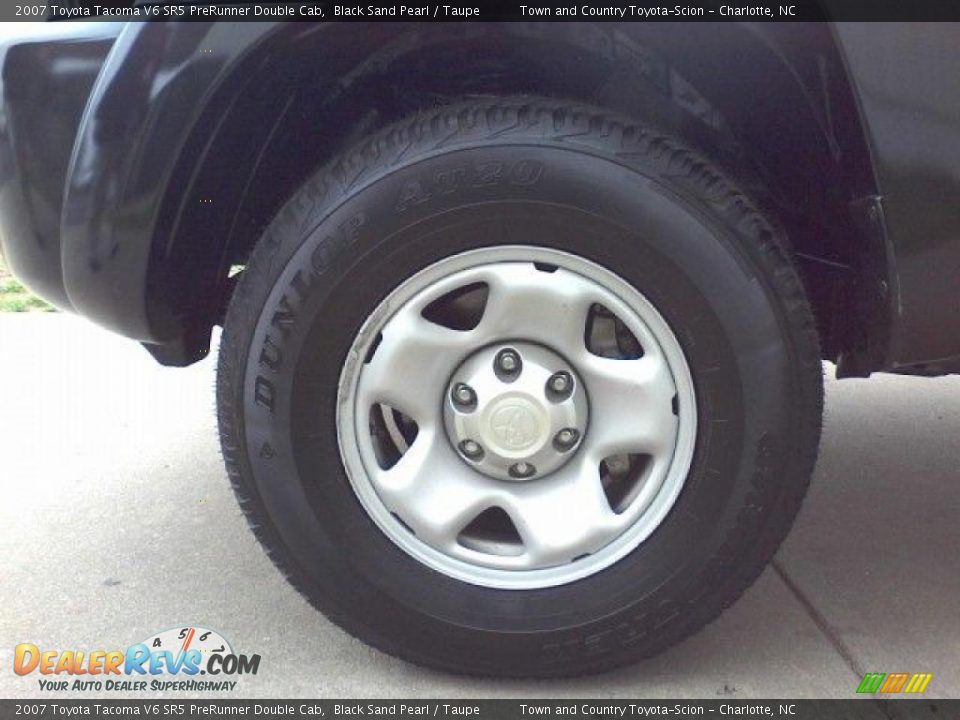2007 Toyota Tacoma V6 SR5 PreRunner Double Cab Black Sand Pearl / Taupe Photo #3