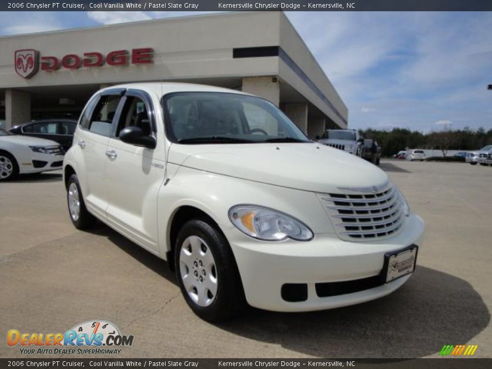 2006 Chrysler PT Cruiser Cool Vanilla White / Pastel Slate Gray Photo #1