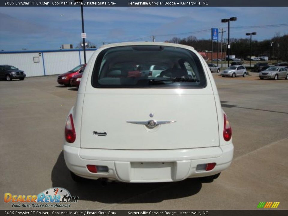 2006 Chrysler PT Cruiser Cool Vanilla White / Pastel Slate Gray Photo #4