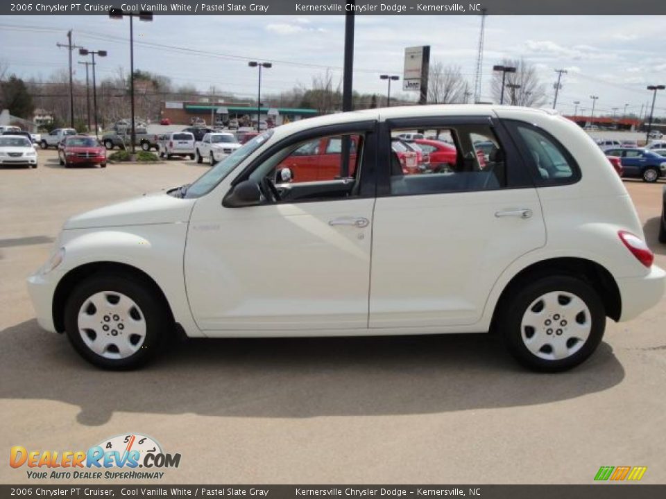 2006 Chrysler PT Cruiser Cool Vanilla White / Pastel Slate Gray Photo #6