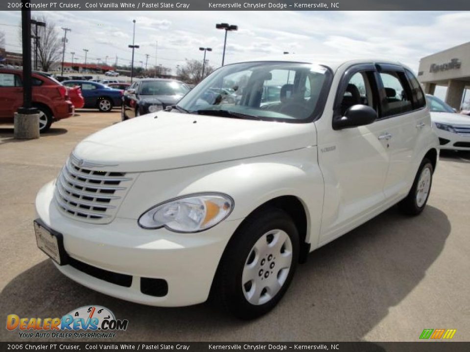 2006 Chrysler PT Cruiser Cool Vanilla White / Pastel Slate Gray Photo #7