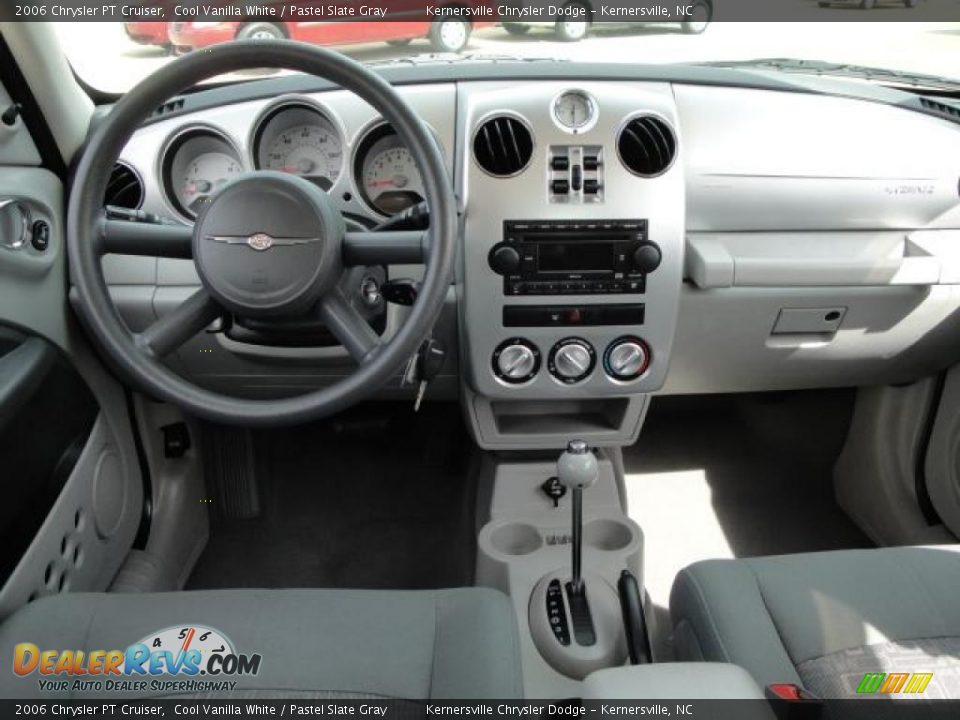 2006 Chrysler PT Cruiser Cool Vanilla White / Pastel Slate Gray Photo #16