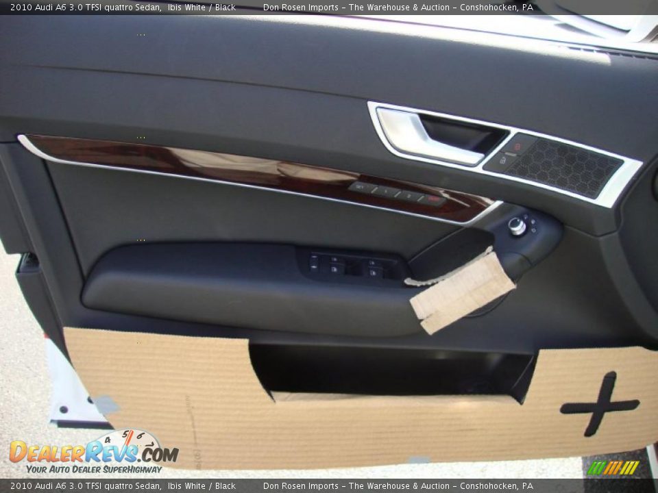 2010 Audi A6 3.0 TFSI quattro Sedan Ibis White / Black Photo #13