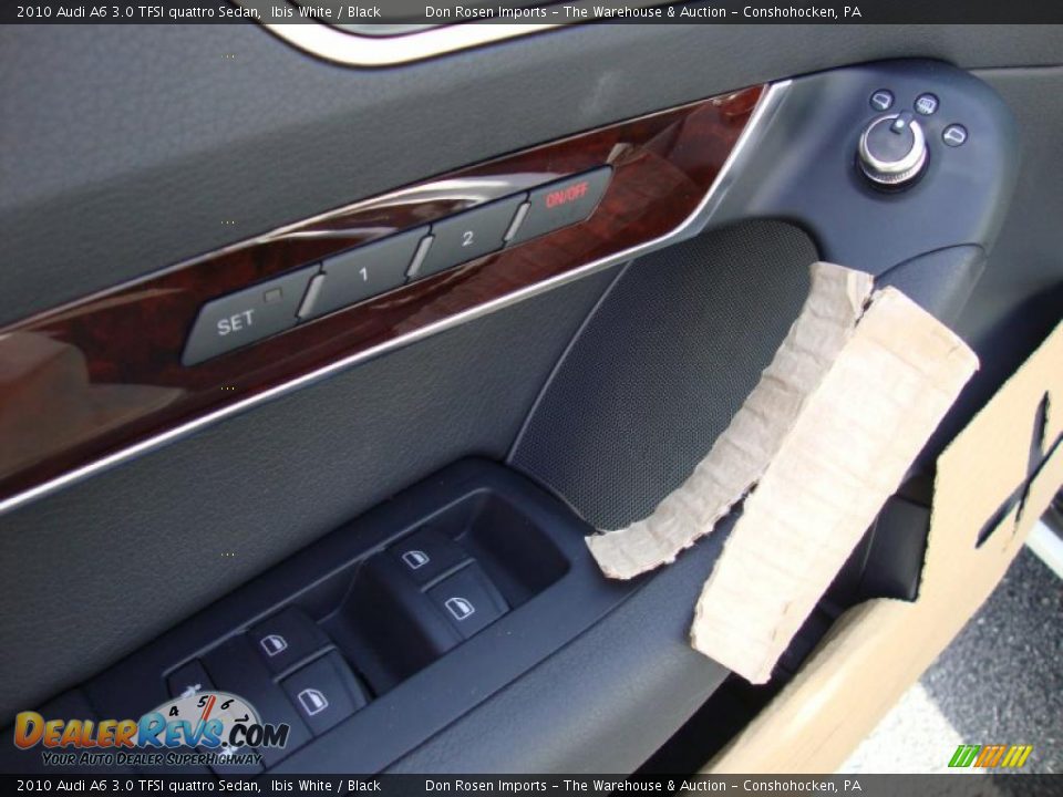 2010 Audi A6 3.0 TFSI quattro Sedan Ibis White / Black Photo #14