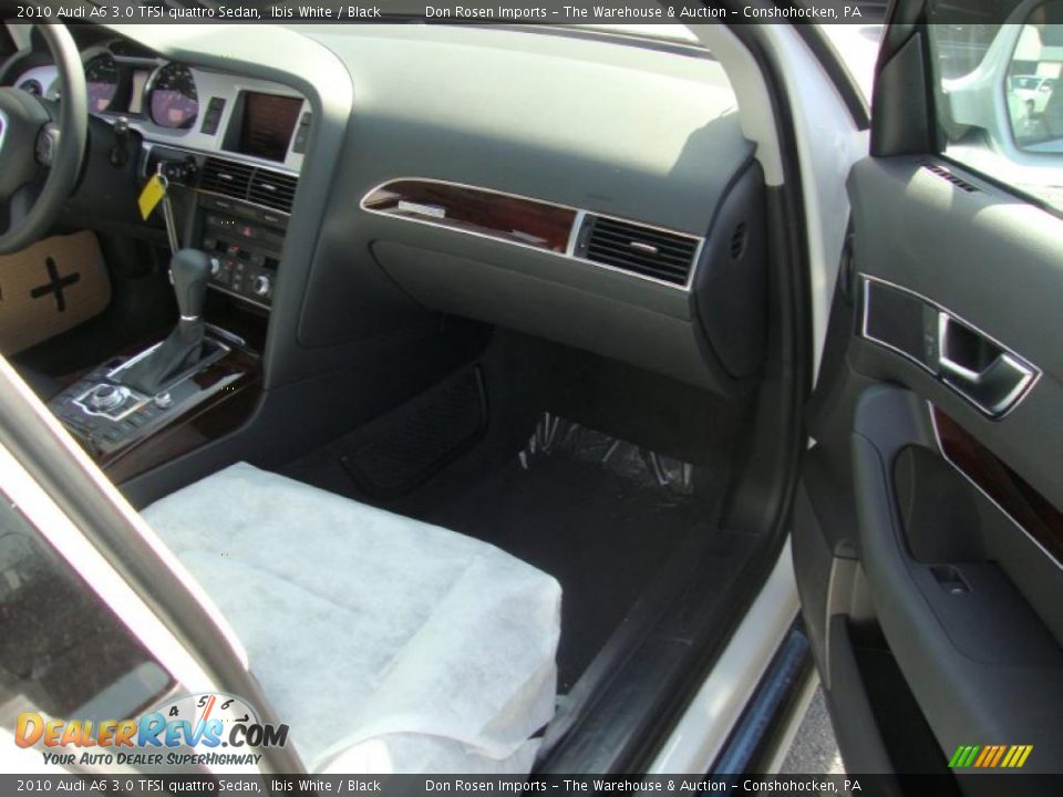 2010 Audi A6 3.0 TFSI quattro Sedan Ibis White / Black Photo #16