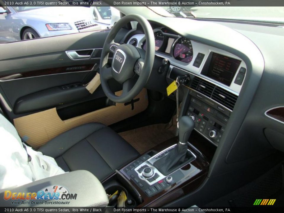 2010 Audi A6 3.0 TFSI quattro Sedan Ibis White / Black Photo #17