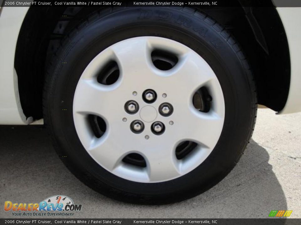 2006 Chrysler PT Cruiser Cool Vanilla White / Pastel Slate Gray Photo #21