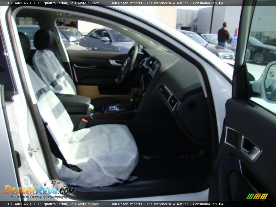 2010 Audi A6 3.0 TFSI quattro Sedan Ibis White / Black Photo #18