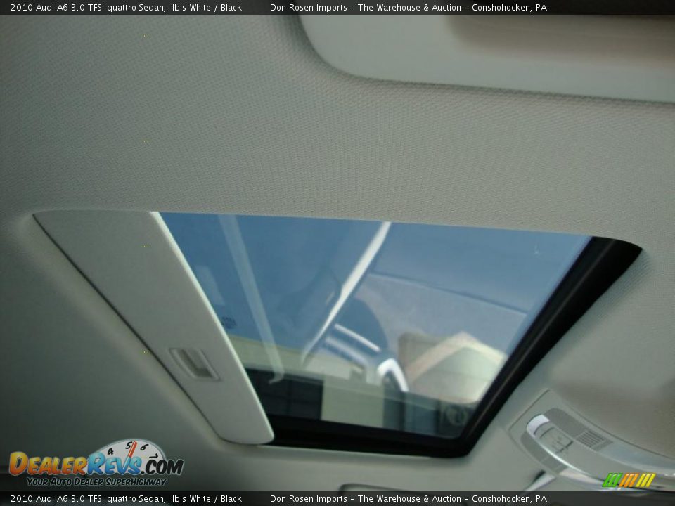 2010 Audi A6 3.0 TFSI quattro Sedan Ibis White / Black Photo #19
