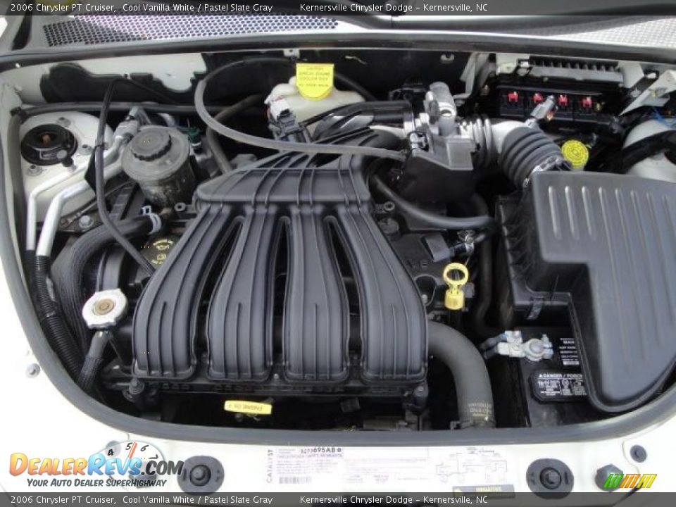 2006 Chrysler PT Cruiser Cool Vanilla White / Pastel Slate Gray Photo #23