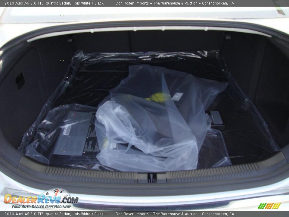2010 Audi A6 3.0 TFSI quattro Sedan Ibis White / Black Photo #23
