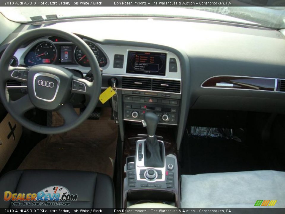 2010 Audi A6 3.0 TFSI quattro Sedan Ibis White / Black Photo #29