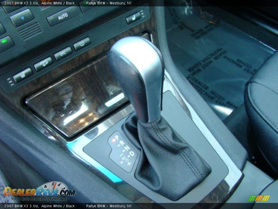 2007 BMW X3 3.0si Alpine White / Black Photo #14