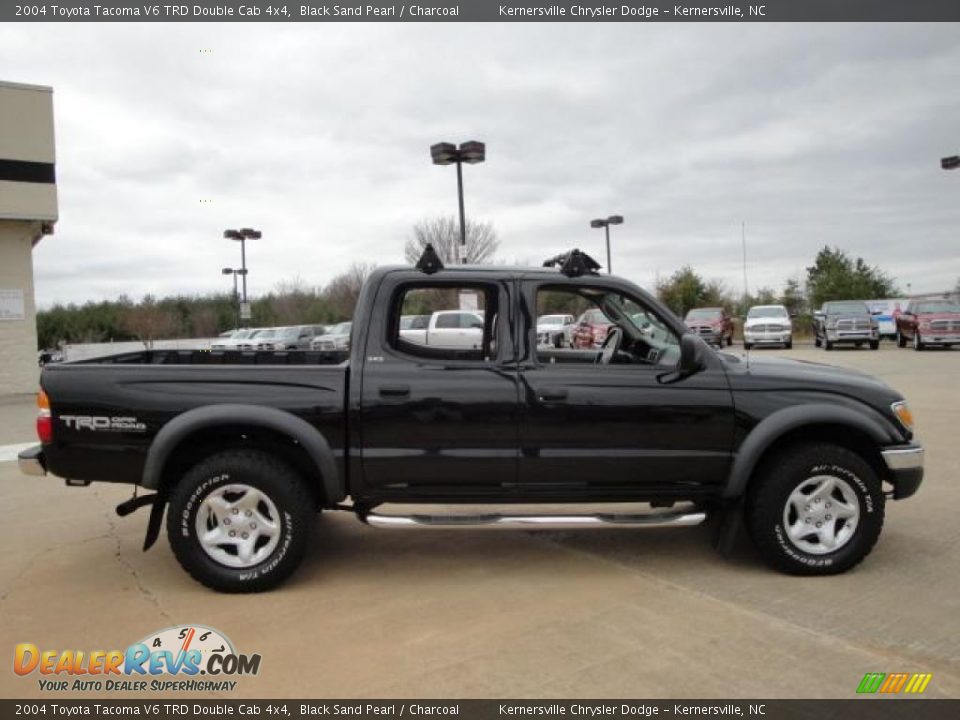 2004 Toyota Tacoma V6 TRD Double Cab 4x4 Black Sand Pearl / Charcoal Photo #2
