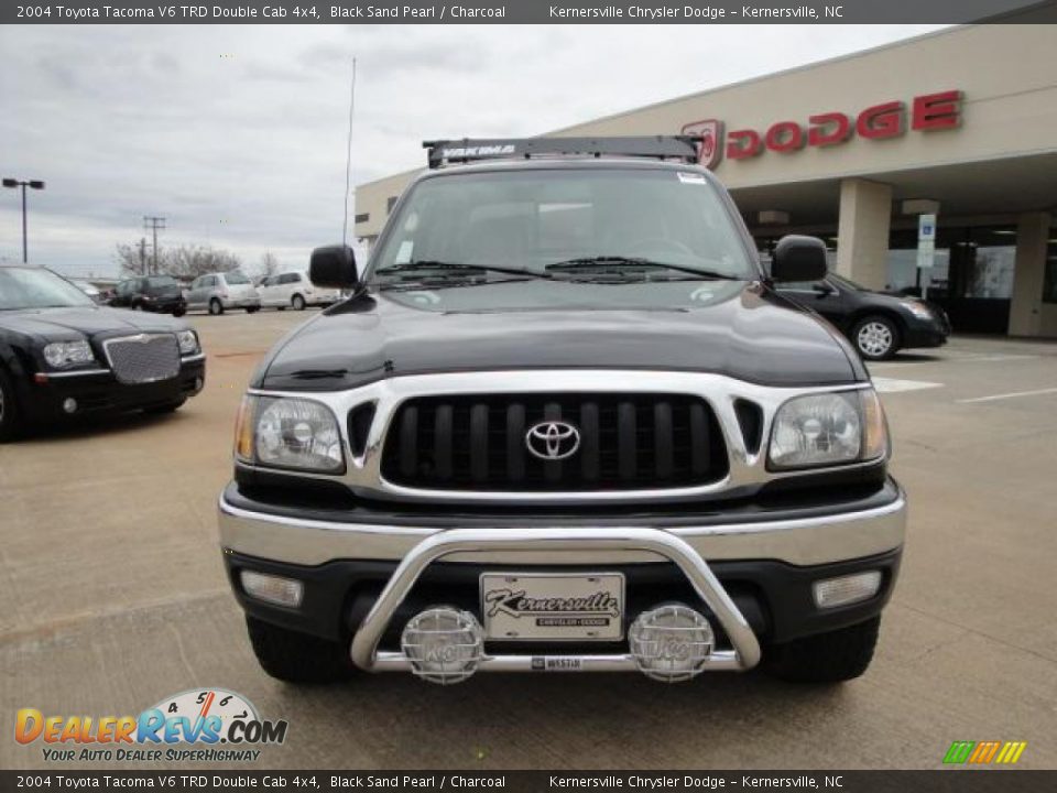 2004 Toyota Tacoma V6 TRD Double Cab 4x4 Black Sand Pearl / Charcoal Photo #8