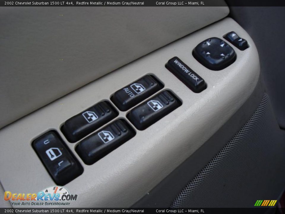 2002 Chevrolet Suburban 1500 LT 4x4 Redfire Metallic / Medium Gray/Neutral Photo #15