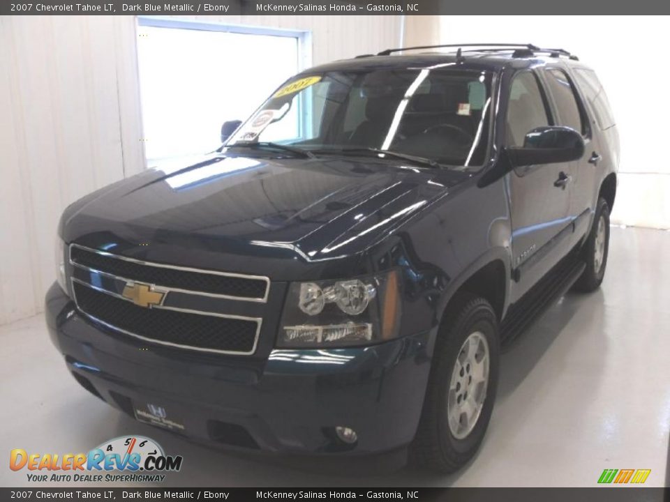 2007 Chevrolet Tahoe LT Dark Blue Metallic / Ebony Photo #1