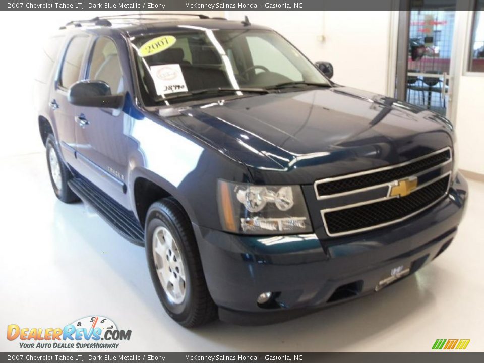 2007 Chevrolet Tahoe LT Dark Blue Metallic / Ebony Photo #5