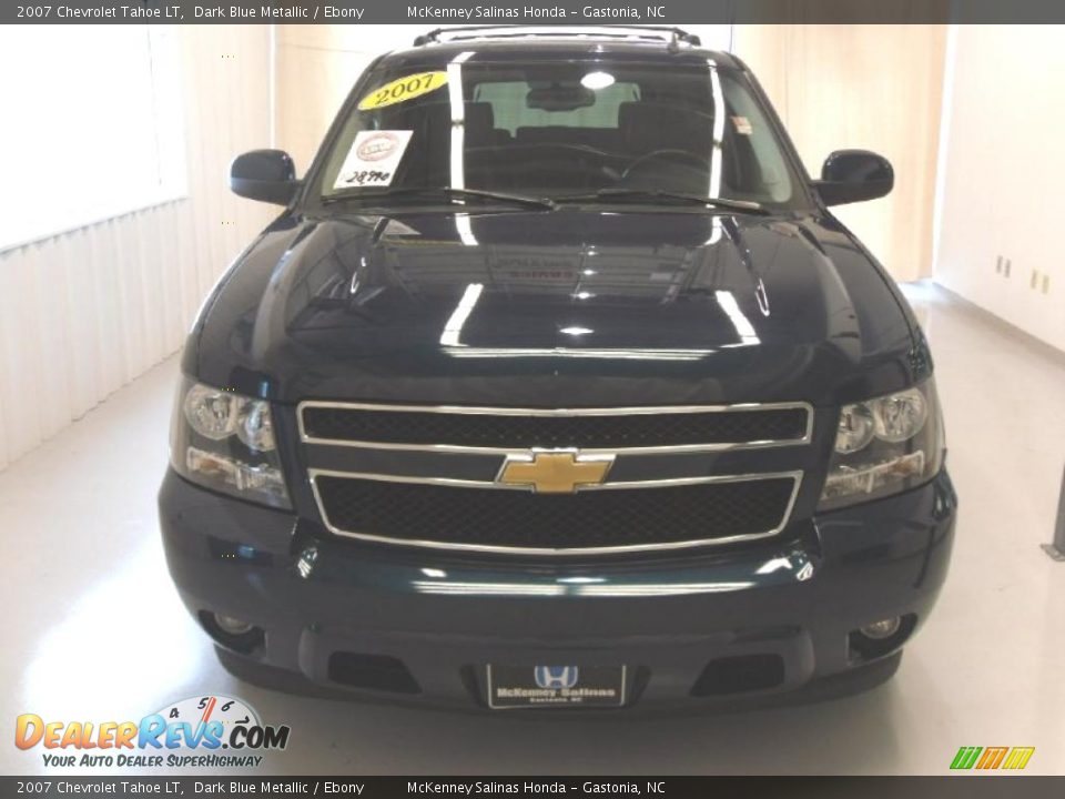 2007 Chevrolet Tahoe LT Dark Blue Metallic / Ebony Photo #7