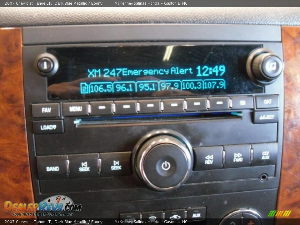 2007 Chevrolet Tahoe LT Dark Blue Metallic / Ebony Photo #13