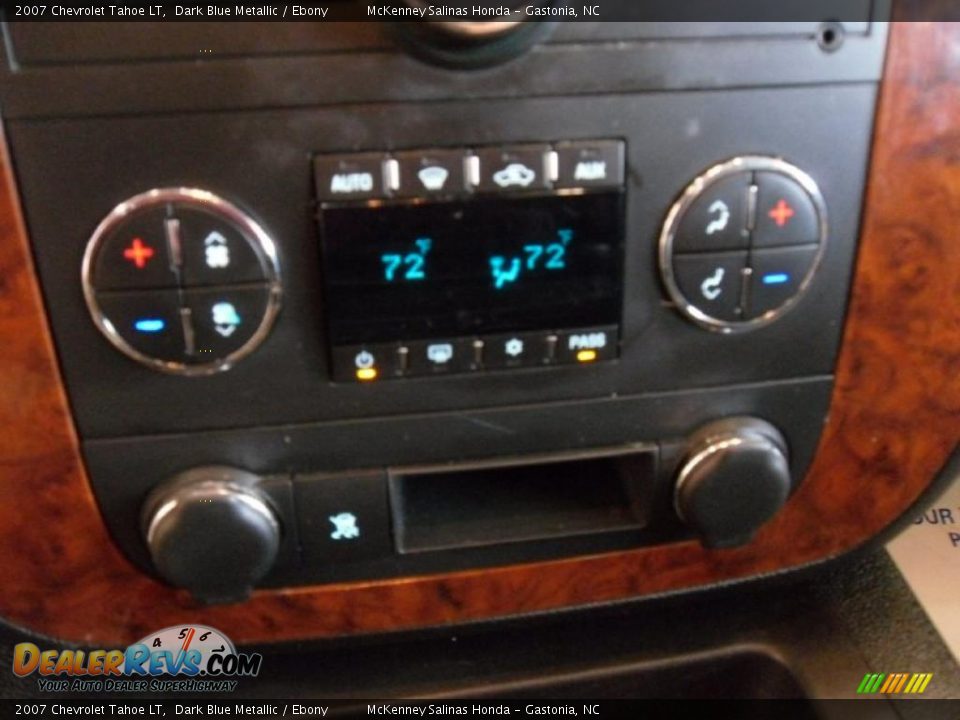 2007 Chevrolet Tahoe LT Dark Blue Metallic / Ebony Photo #14