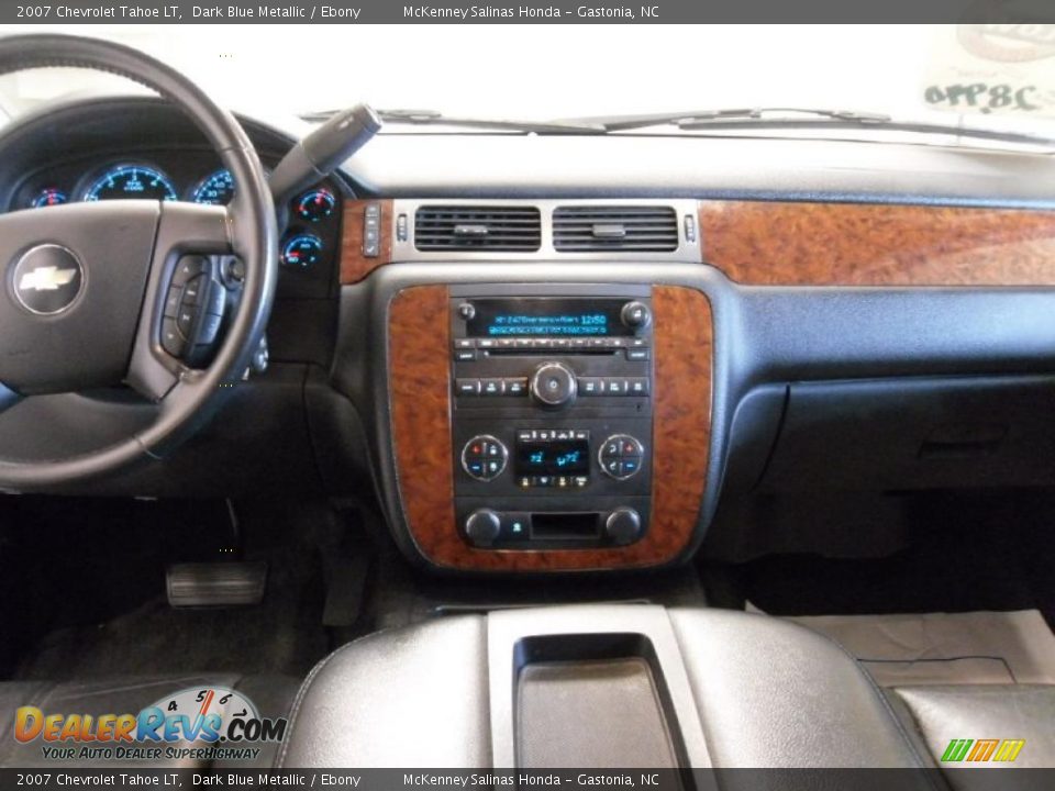 2007 Chevrolet Tahoe LT Dark Blue Metallic / Ebony Photo #18