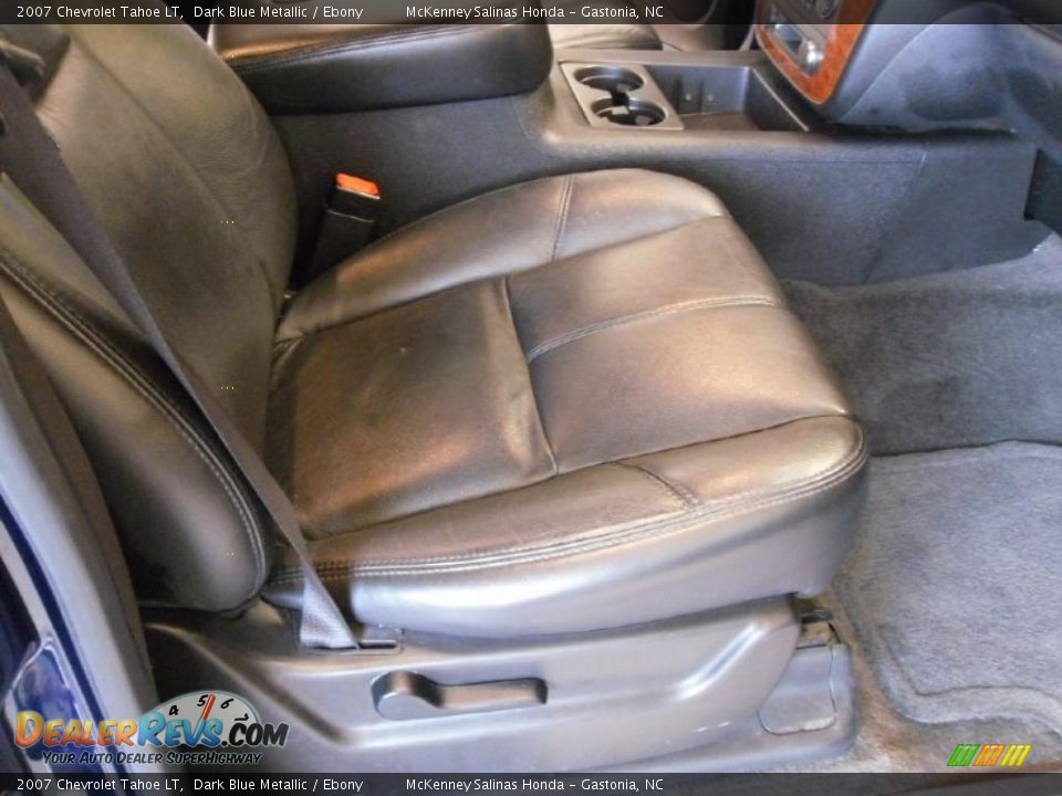 2007 Chevrolet Tahoe LT Dark Blue Metallic / Ebony Photo #21