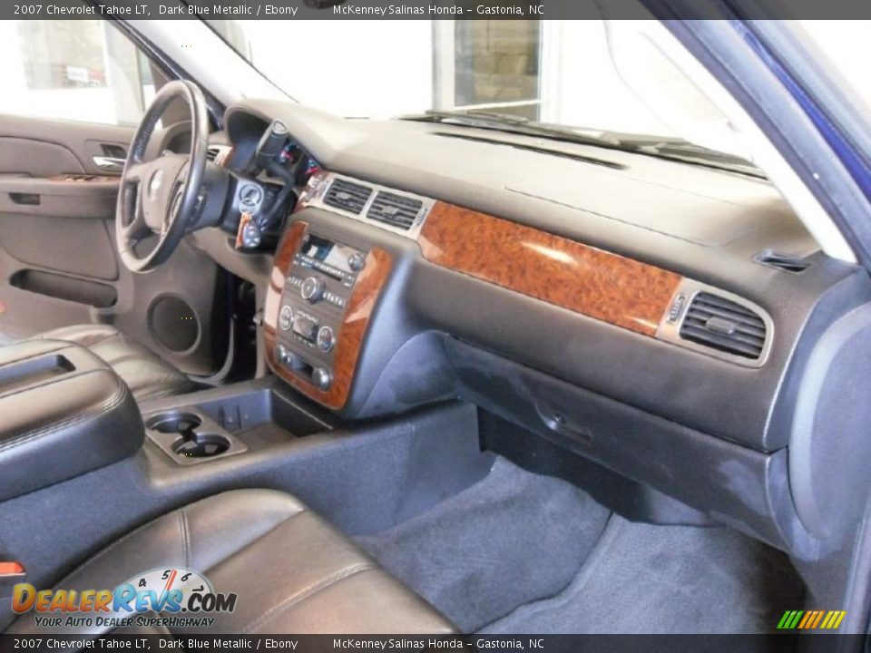 2007 Chevrolet Tahoe LT Dark Blue Metallic / Ebony Photo #22