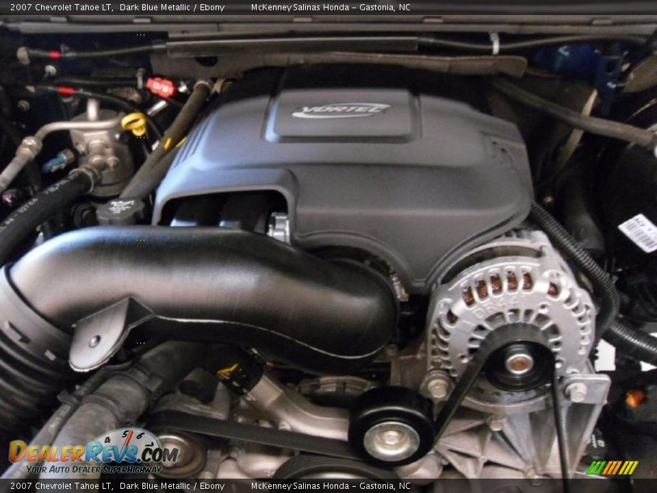 2007 Chevrolet Tahoe LT Dark Blue Metallic / Ebony Photo #27