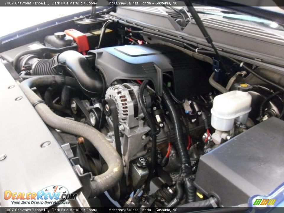 2007 Chevrolet Tahoe LT Dark Blue Metallic / Ebony Photo #28