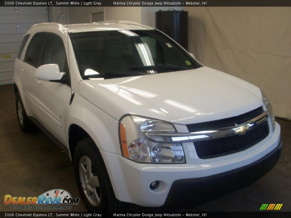 2006 Chevrolet Equinox LT Summit White / Light Gray Photo #9