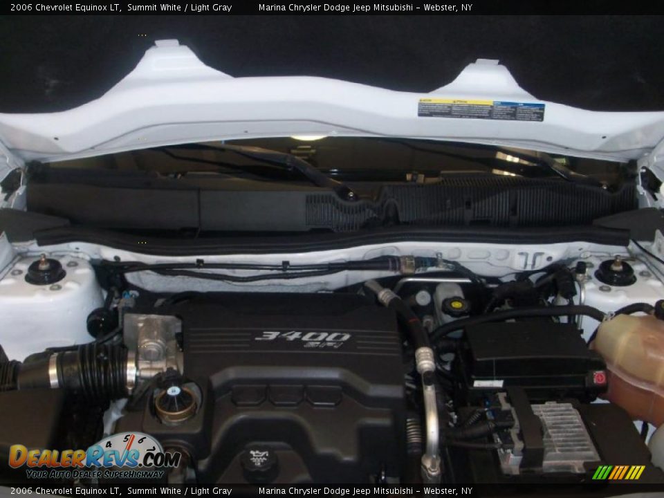 2006 Chevrolet Equinox LT Summit White / Light Gray Photo #12
