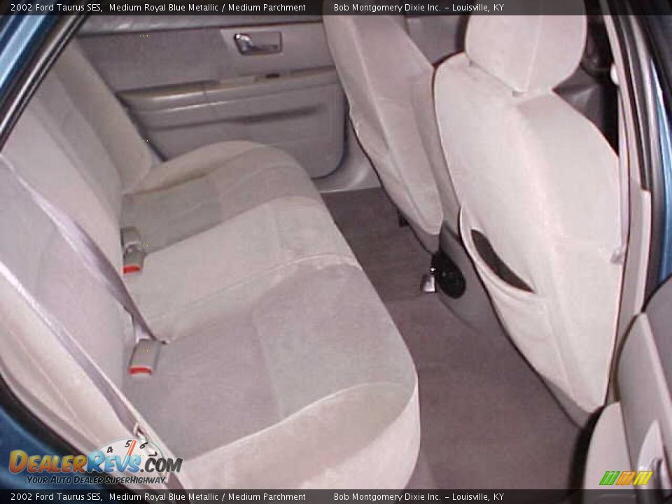2002 Ford Taurus SES Medium Royal Blue Metallic / Medium Parchment Photo #8