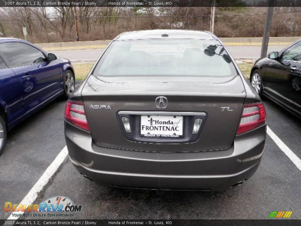 2007 Acura TL 3.2 Carbon Bronze Pearl / Ebony Photo #3