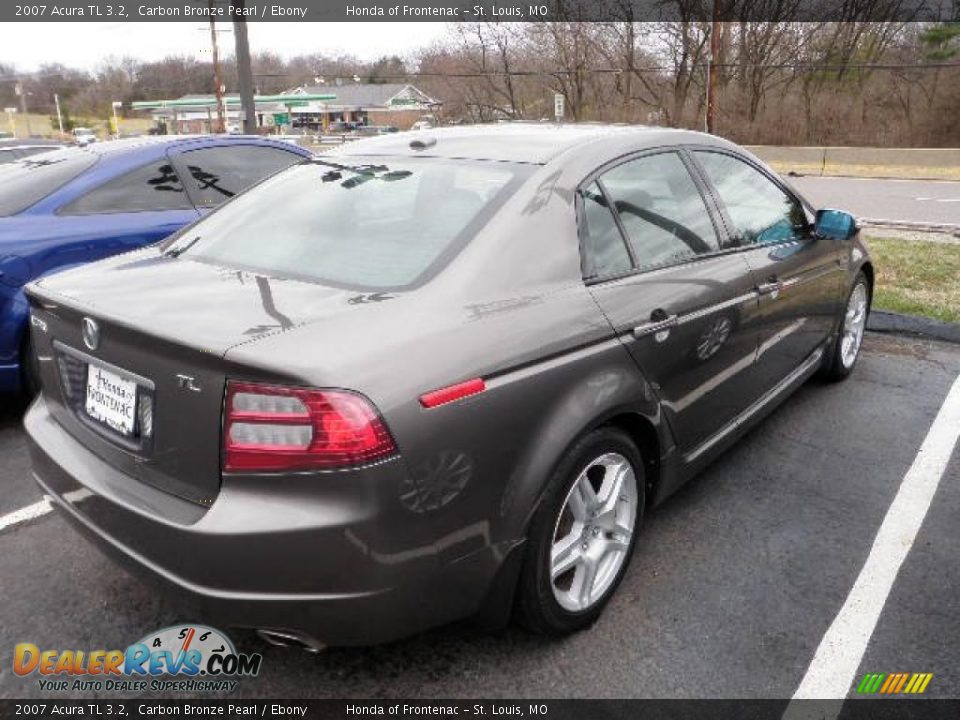 2007 Acura TL 3.2 Carbon Bronze Pearl / Ebony Photo #4