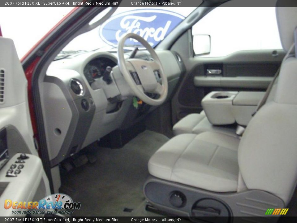 2007 Ford F150 XLT SuperCab 4x4 Bright Red / Medium Flint Photo #6
