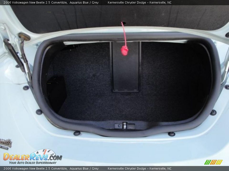 2006 Volkswagen New Beetle 2.5 Convertible Aquarius Blue / Grey Photo #15