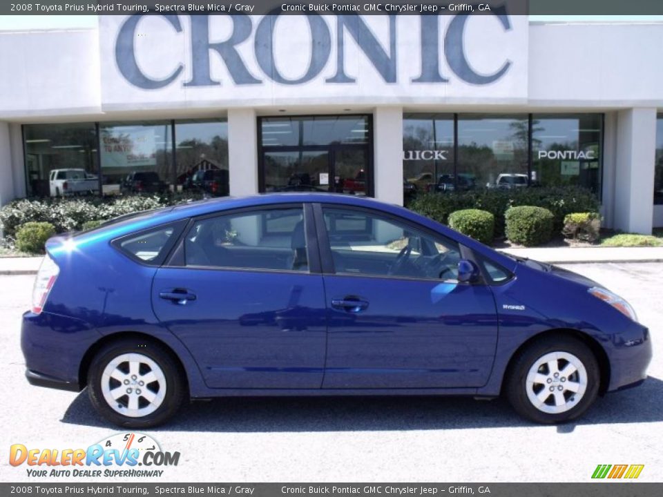 2008 Toyota Prius Hybrid Touring Spectra Blue Mica / Gray Photo #1
