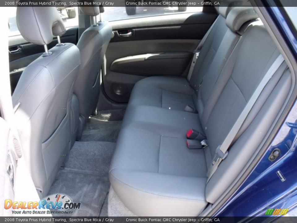 2008 Toyota Prius Hybrid Touring Spectra Blue Mica / Gray Photo #14