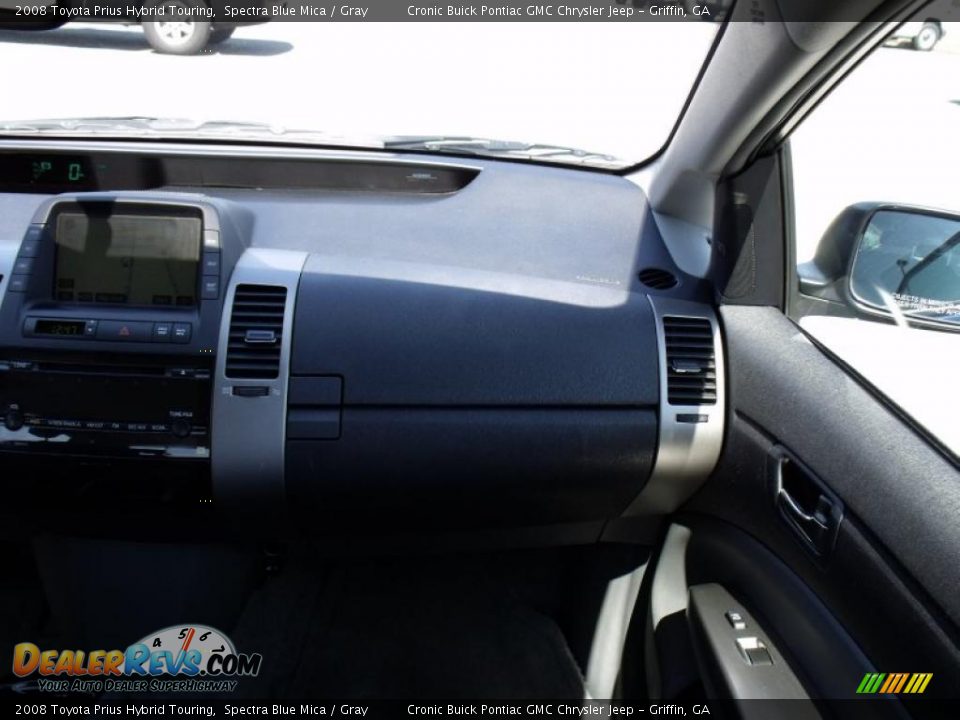 2008 Toyota Prius Hybrid Touring Spectra Blue Mica / Gray Photo #18