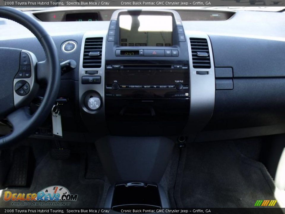 2008 Toyota Prius Hybrid Touring Spectra Blue Mica / Gray Photo #19
