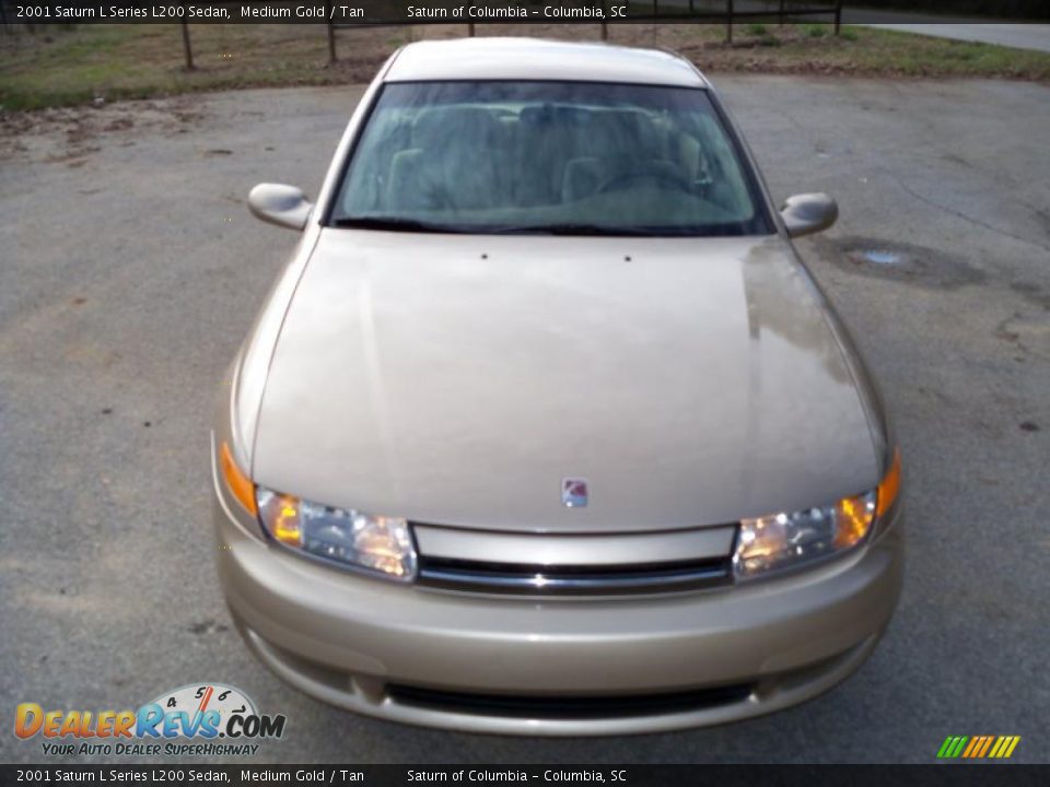 2001 Saturn L Series L200 Sedan Medium Gold / Tan Photo #2